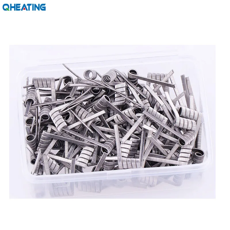 Катушка Qheating NI80/316L/A1 Alien сплавленная катушка clapton 50 шт./100 шт./кор. для