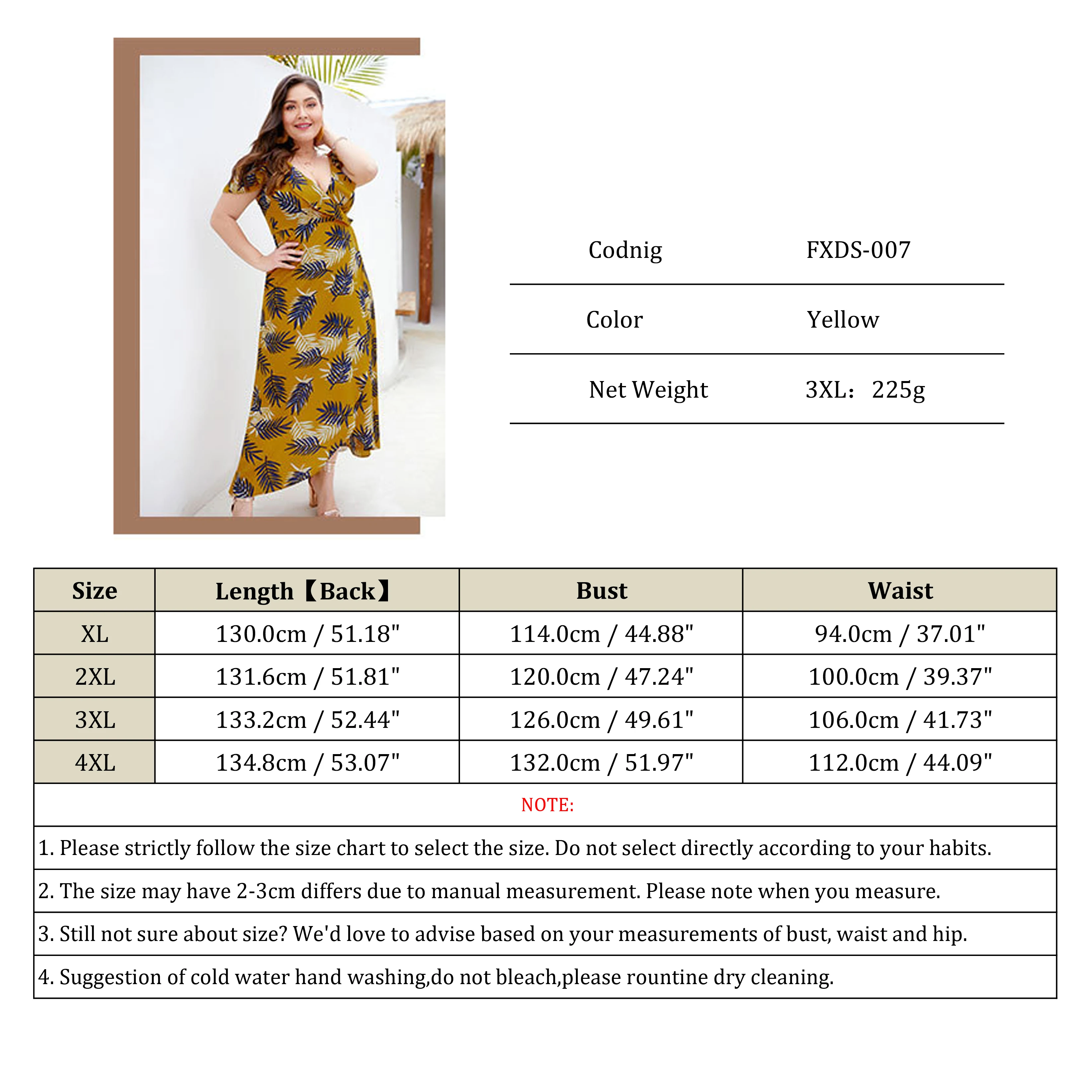 Большие размеры Boho Leaf Print женское длинное Макси летнее платье с v образным вырезом