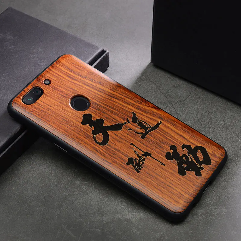 as picture Новинка, чехол для Xiaomi mi 8 lite, тонкая деревянная задняя крышка, TPU бампер, чехол на Xiaomi mi 8 lite, чехол для телефона s mi 8 Lite - Цвет: as picture