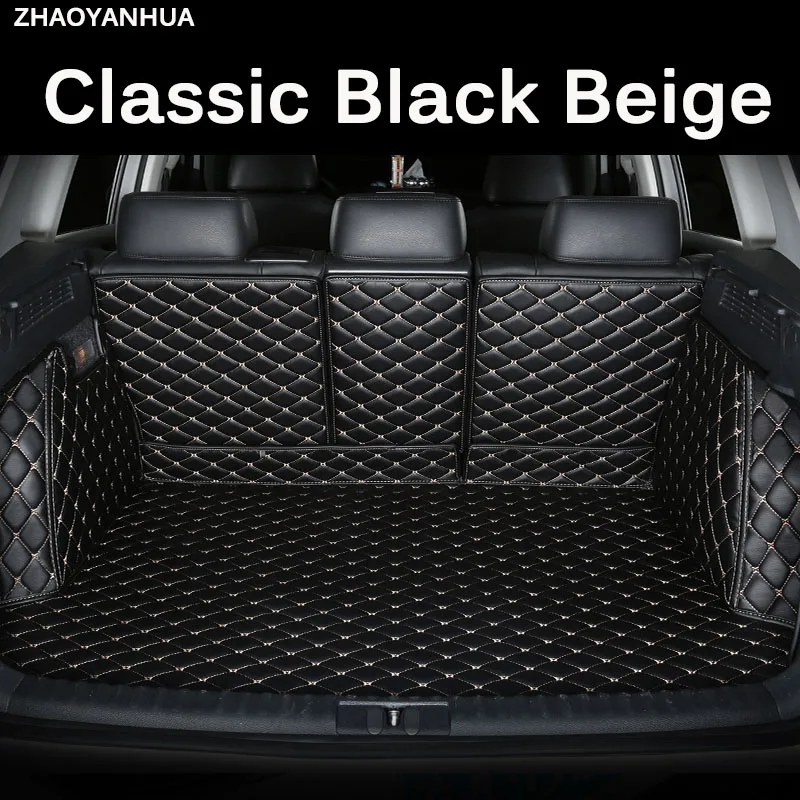 

Custom fit car Trunk mats for Mitsubishi Oulander Pajero sport Lancer ASX Galant Grandis Car Cargo Rear Liner Trunk Mat Carpet