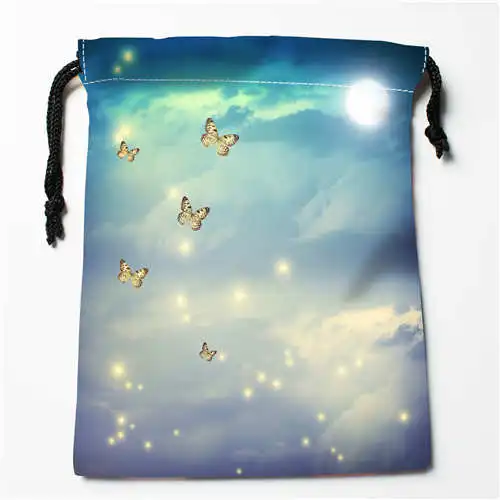 Пользовательские печати бабочки (39) Drawstring хозяйственные сумки дорожный мешочек