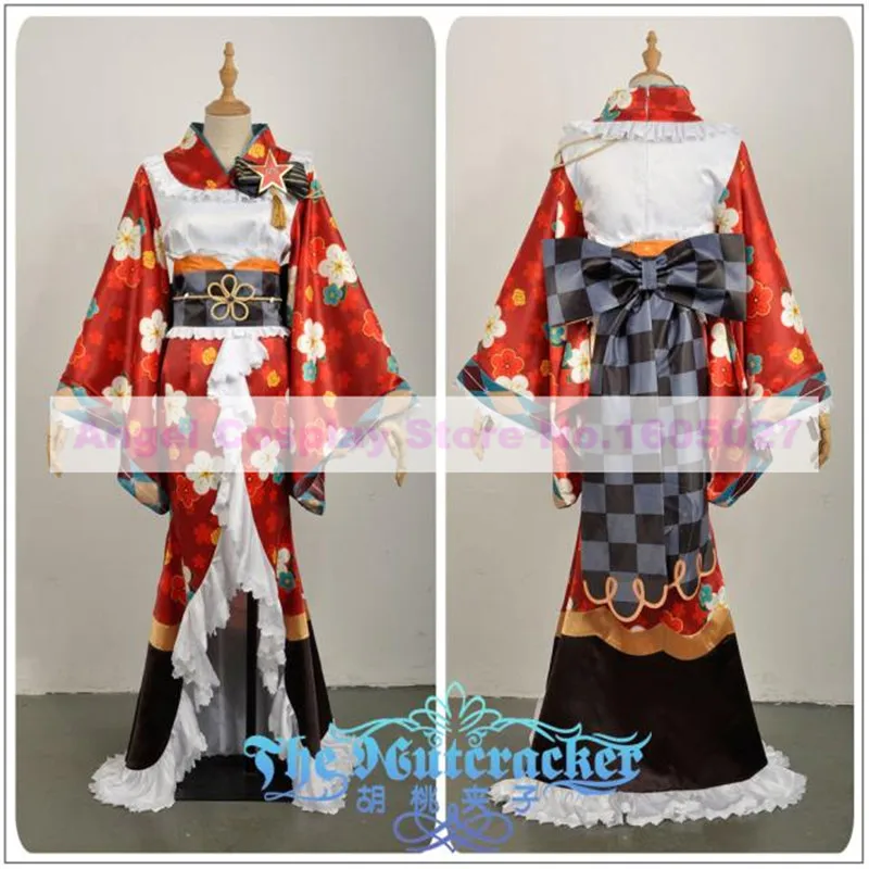 Отлично! Маскарадное кимоно Taisho пробуждающий Костюм Мини-Кодори для косплея