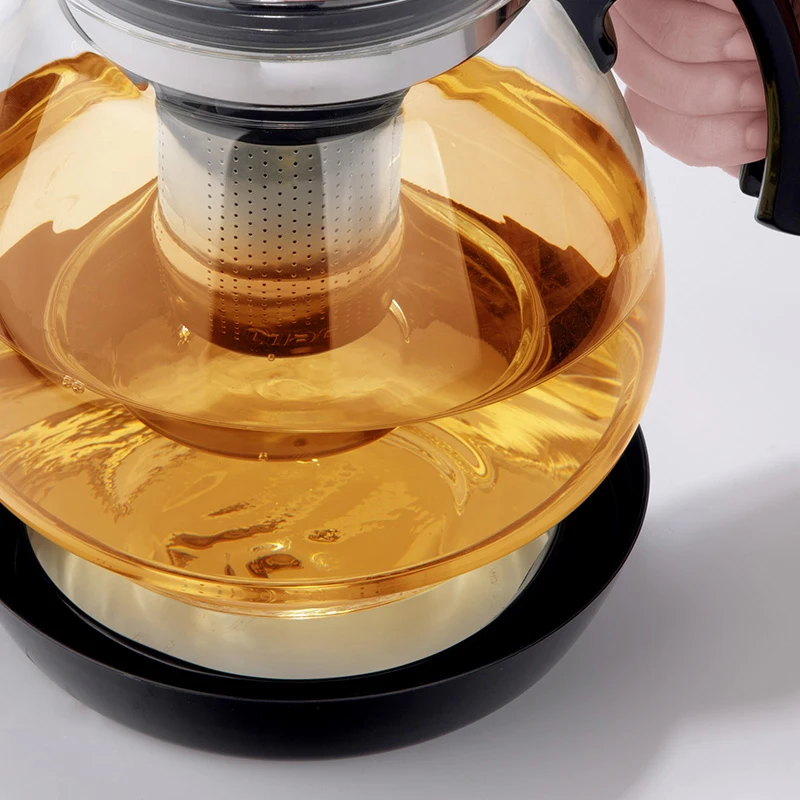 Продажа Чайник стеклянный Профессиональный со съемным стальным фильтром, 1,6 л и 2,3 л