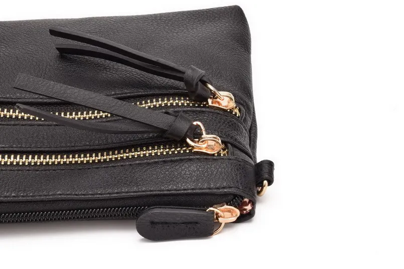 JIARUO мода мульти карман на молнии для женщин небольшой мини плеча Crossbody сумка женская сумка сумки сумка для мобильного телефона