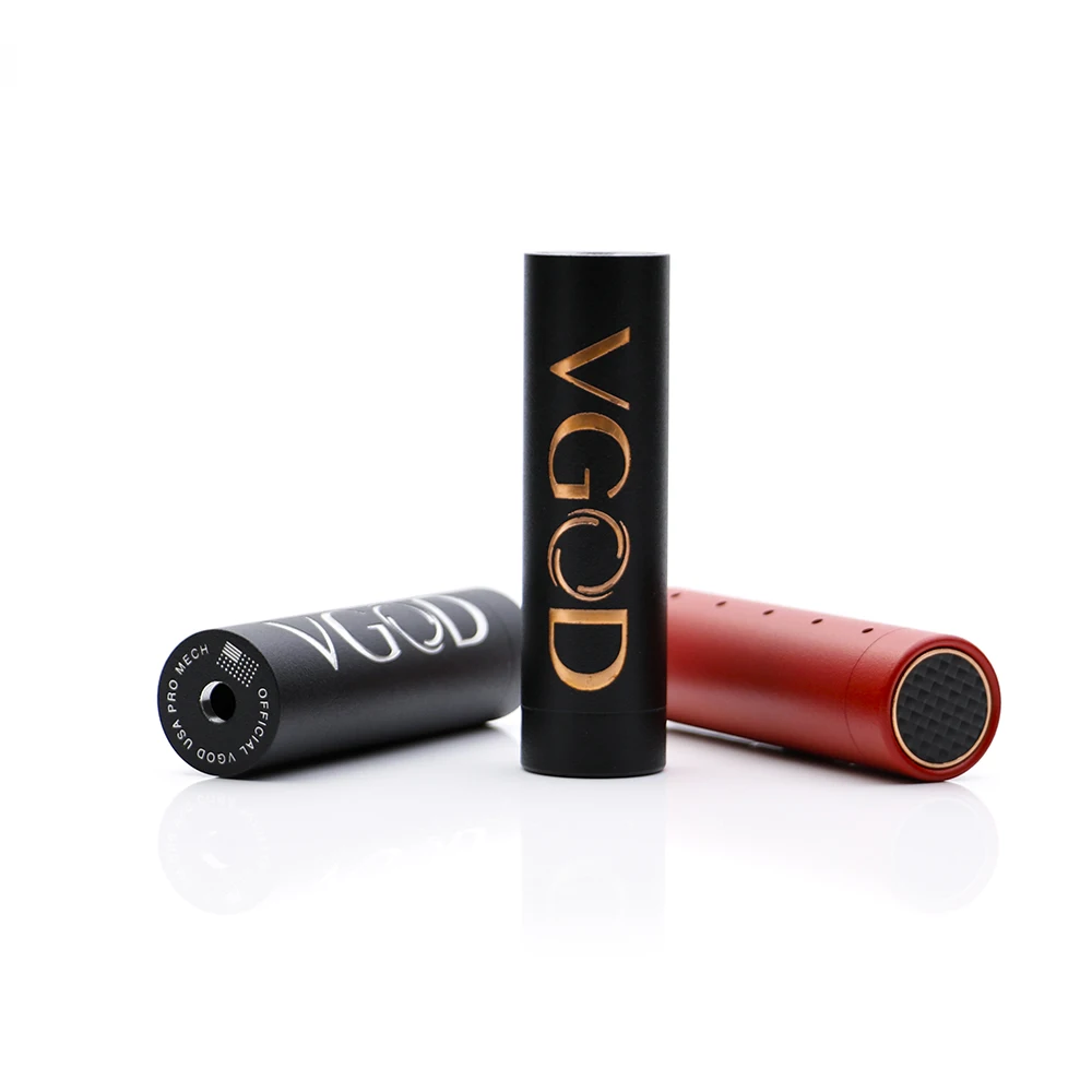 Оригинальный Vgod Pro Mech Mod заготовка медная конструкция с глубокой гравировкой