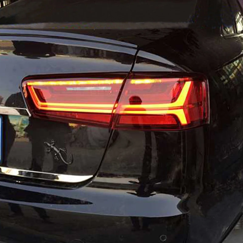 Автомобильный Стайлинг для Audi A6 задсветильник 2012 2013 2014 2015 2016 динамический сигнал