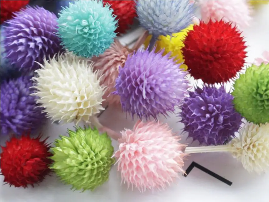 100 шт сушеная Сохраненная цветок Gomphrena Globosa L для свадебной вечеринки украшения