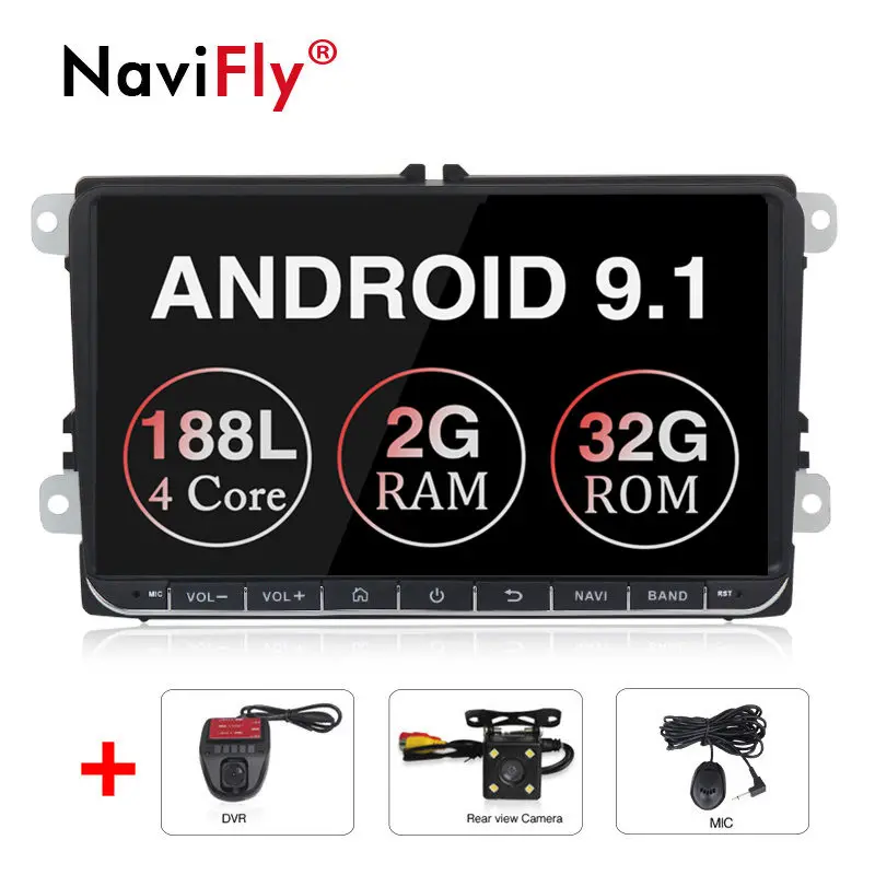 Европейский склад 9 &quotAndroid 1 автомобильный Радио плеер gps навигация для VW golf 5 touran