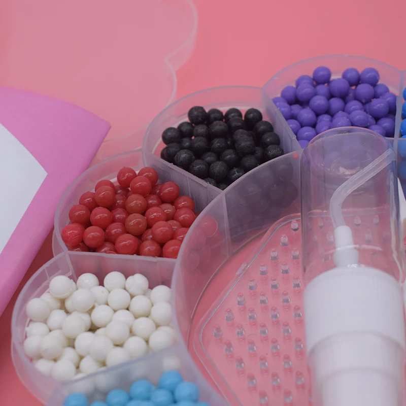 2000 шт водяных бусин игрушки для детей Pegboard подарок девочек орбиты Diy Набор Бусин