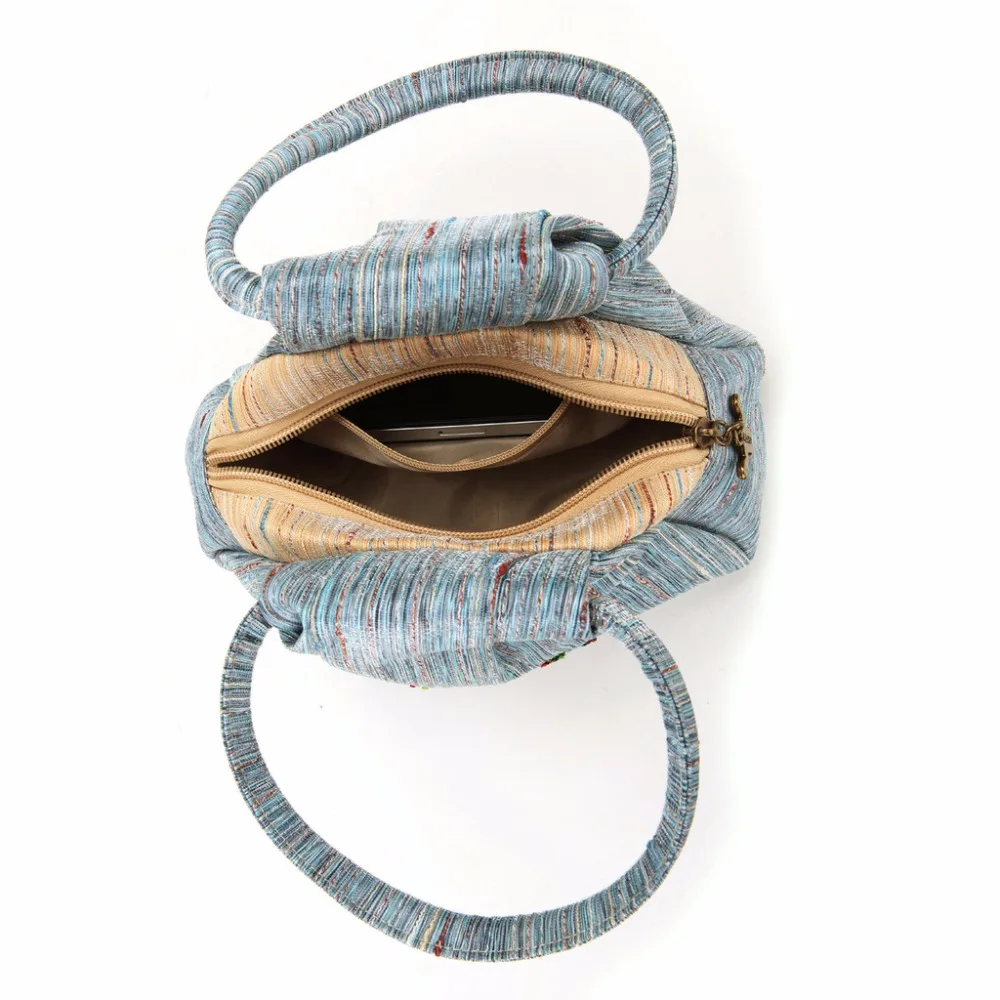 Doodoo Марка Известный Сумочка 2018 Павлин новые этнические Стиль леди холст моды