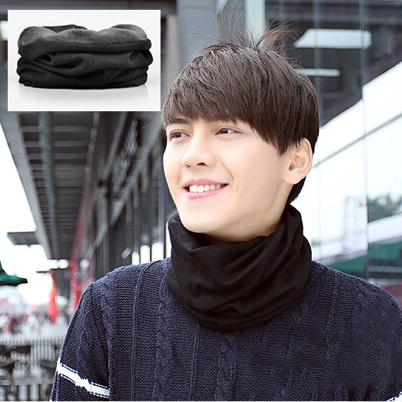 Осенне зимняя флисовая шапка бини для мужчин и женщин однотонная Вязаная