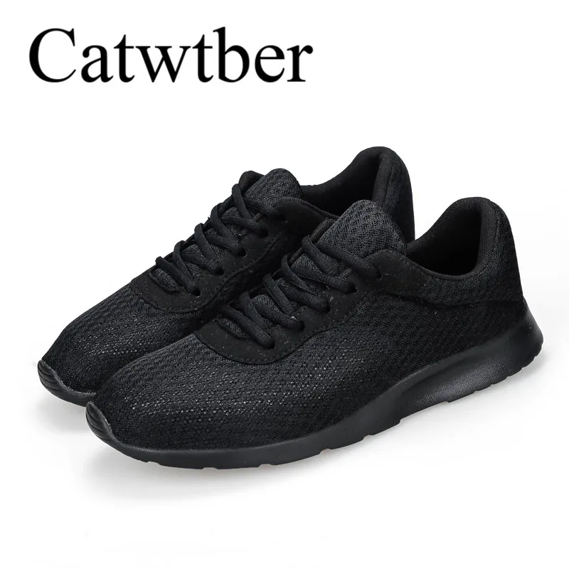 Catwtber New Men Shoes summer fashion Casual Flats Breathable Male sneakers adult Non-slip Comfortable Men's | Обувь