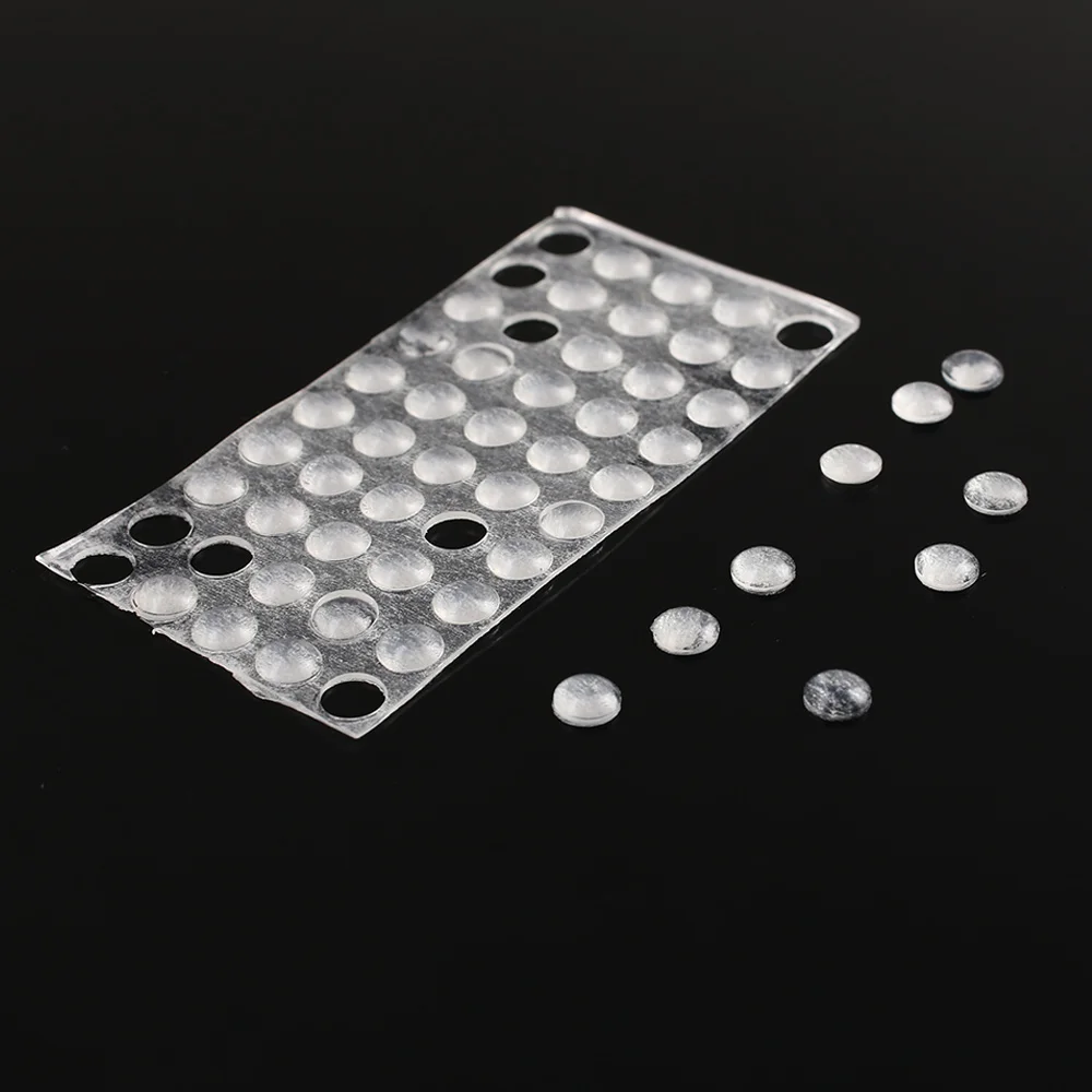 50 шт. полусферических резиновых ножек прозрачных дверных ящиков шкафа мебельных