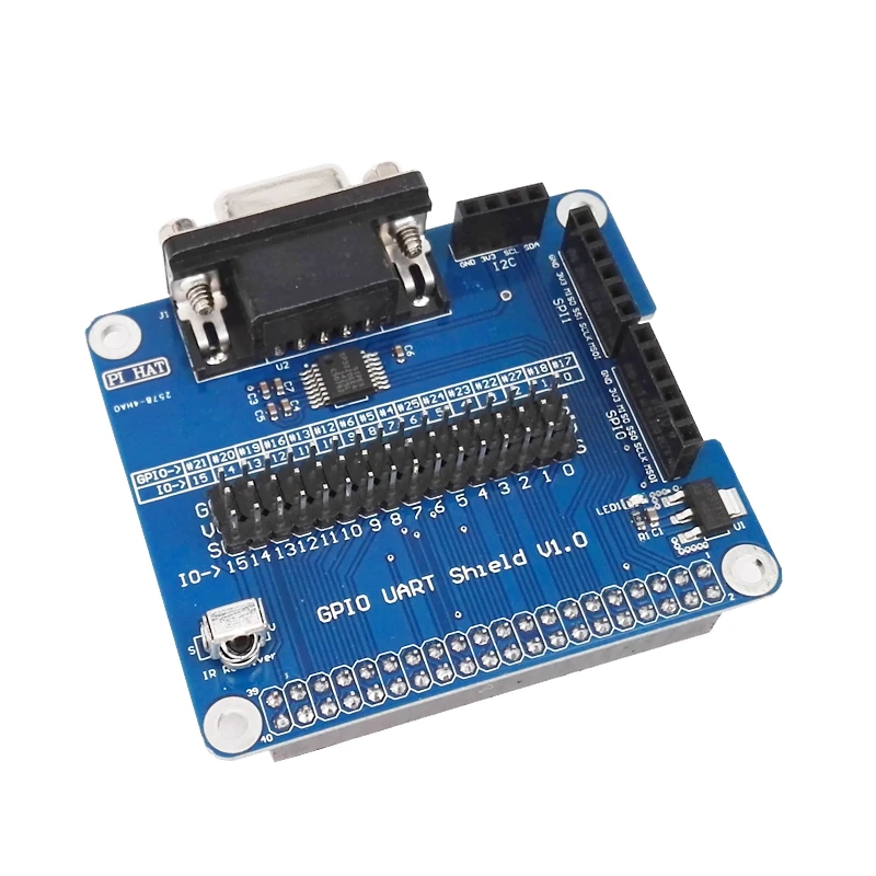 Материнская плата для последовательного порта 3B/2B B + GPIO UART Shie макетная