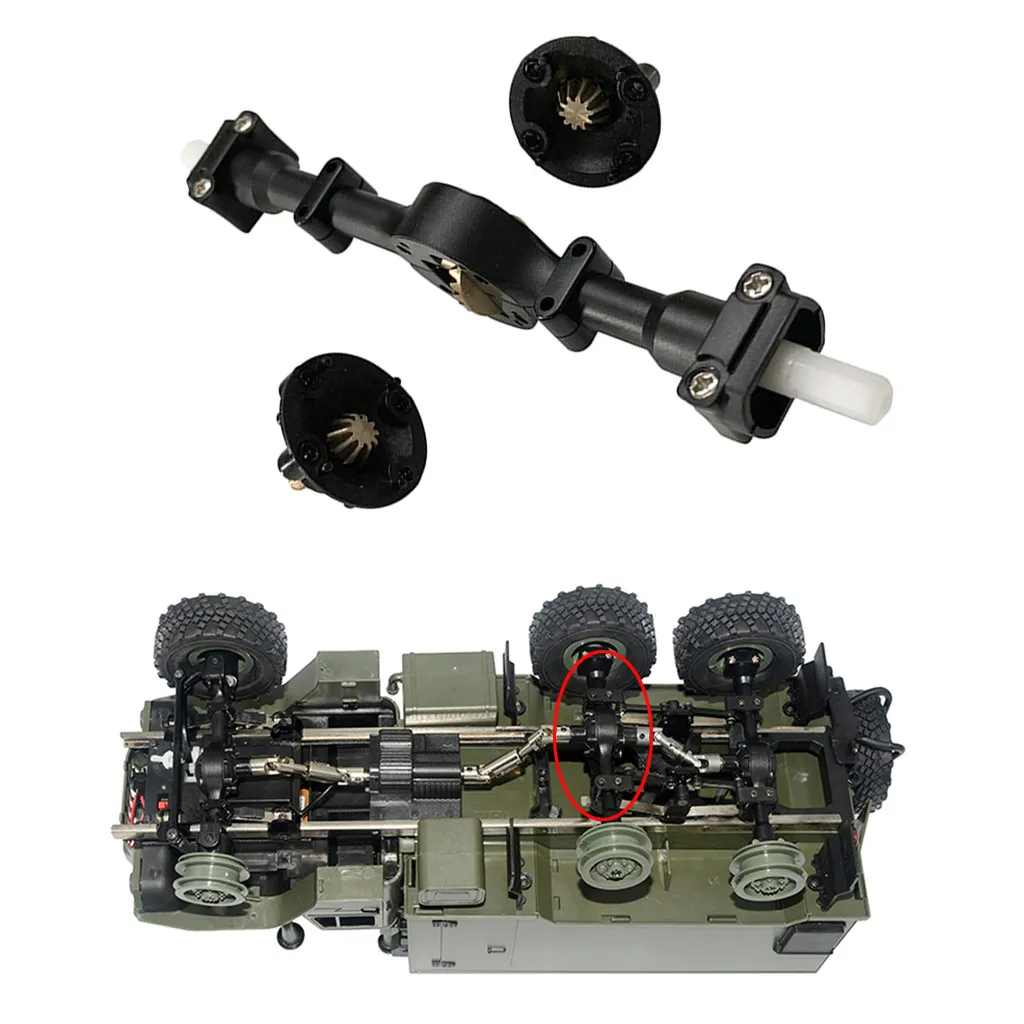 Металлический средний мост центральная ось для WPL 6WD RC автомобиль B16 B36