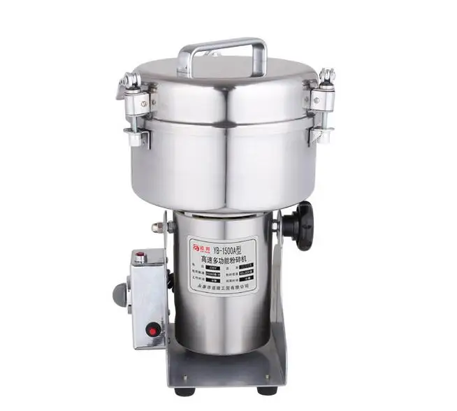 YB-1500A (1500 г) лекарство специи травы соль рис кофе в зернах какао кукурузный перец