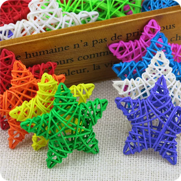 10 шт. Плетеный шарик из ротанга для украшения сада патио свадьбы дня рождения