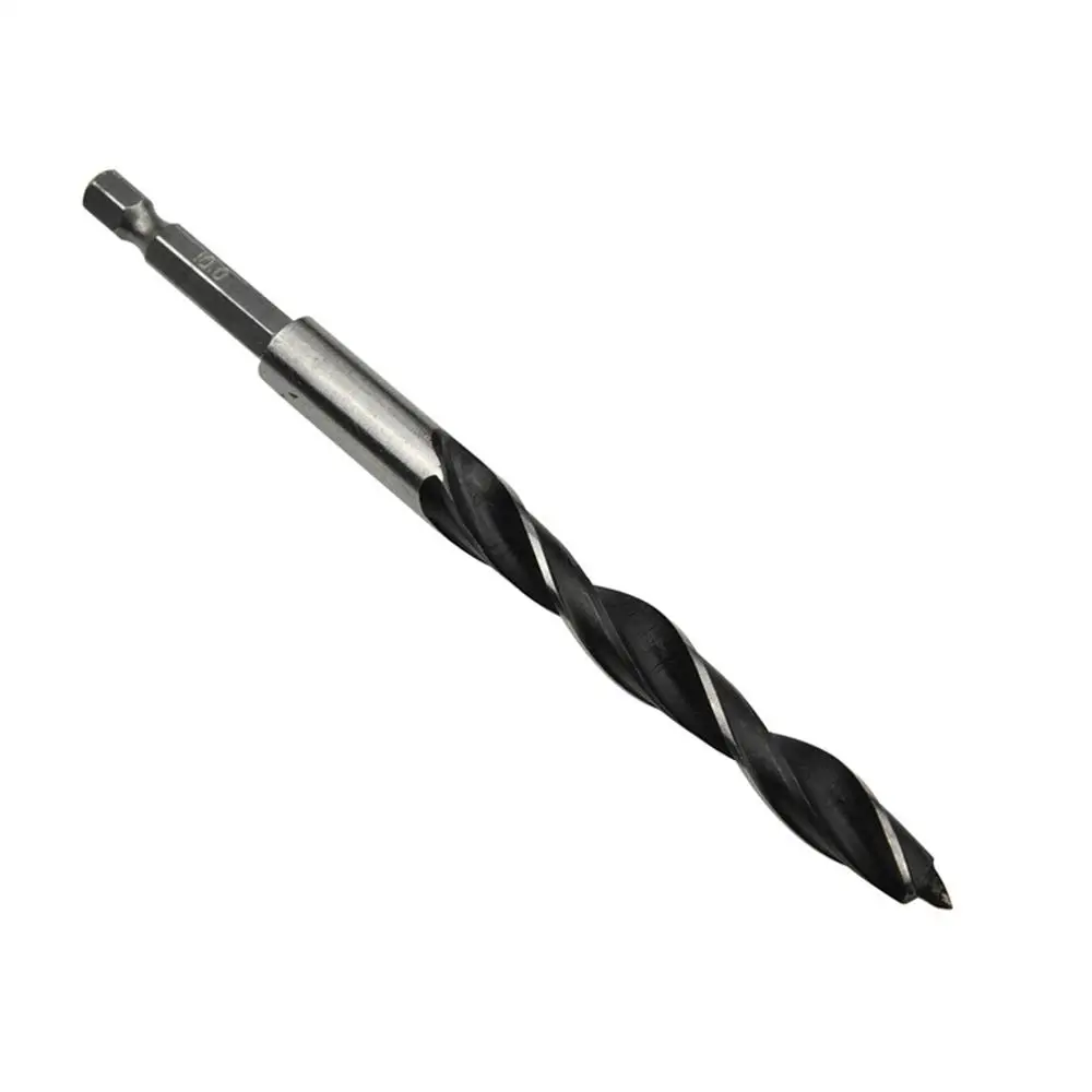Сверло для деревообработки шестигранная ручка 1/4 дюйма 3 точки 4/5/6/8/10 мм