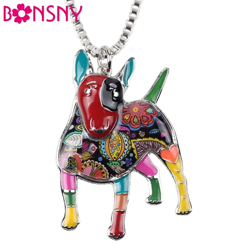Женское массивное ожерелье чокер Bonsny из металлического сплава с эмалью|jewelry handcuff