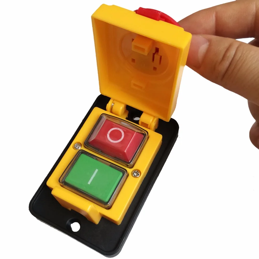 DKLD DZ05 7pins IP55 380VAC 10A водонепроницаемый электромагнитный кнопочный переключатель