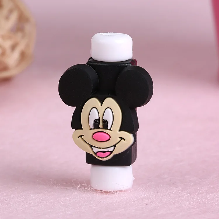 5 шт. прекрасный мультфильм USB зарядное устройство кабель протектор для кабеля