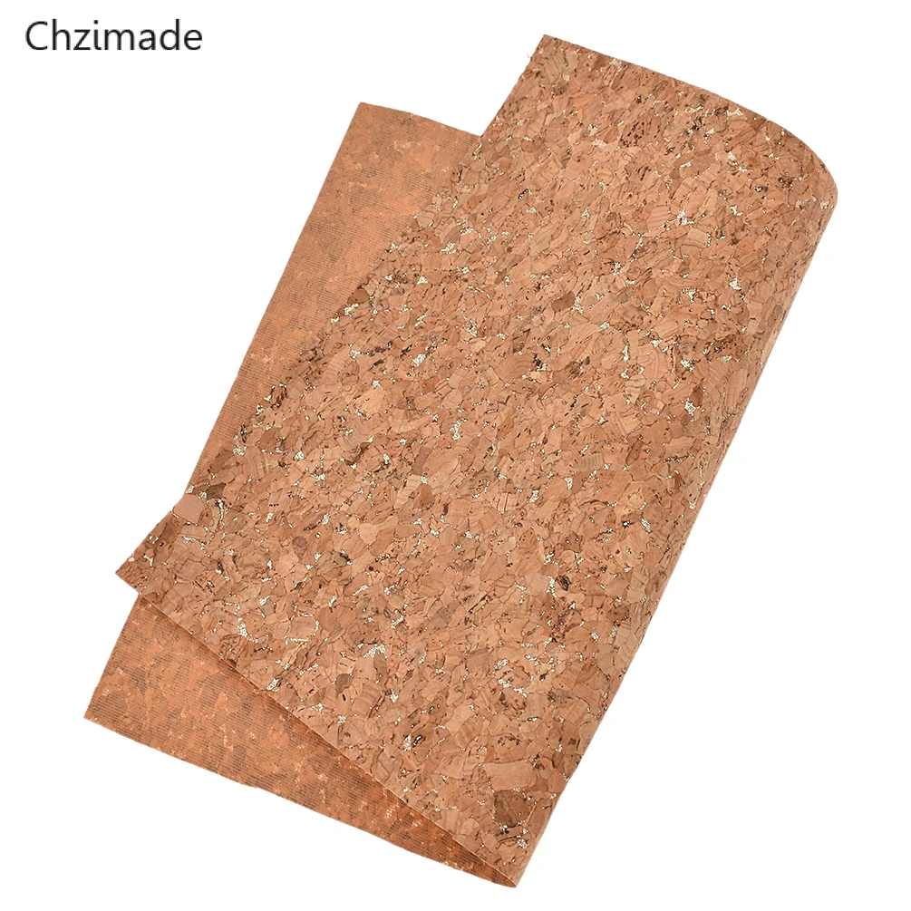glitter 29X21cm Chzimade 1 ярд А3 А4 А5 винтажная мягкая пробковая Синтетическая кожа ткань для одежды сумки ручной работы цветочная ткань для шитья Diy ремесло - Цвет: glitter 29X21cm