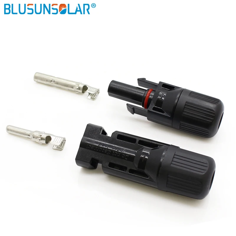 

Waterproof IP67 100% PPO 100 Pairs Male And Female Solar PV Connector For Solar Cable 2.5mm2 4.0mm2,6.0mm2 (14AWG,12AWG,10AWG)