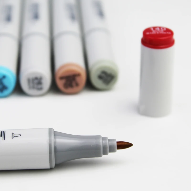 Finecolour 160 цветов чернила на спиртовой основе двойная головка художественные