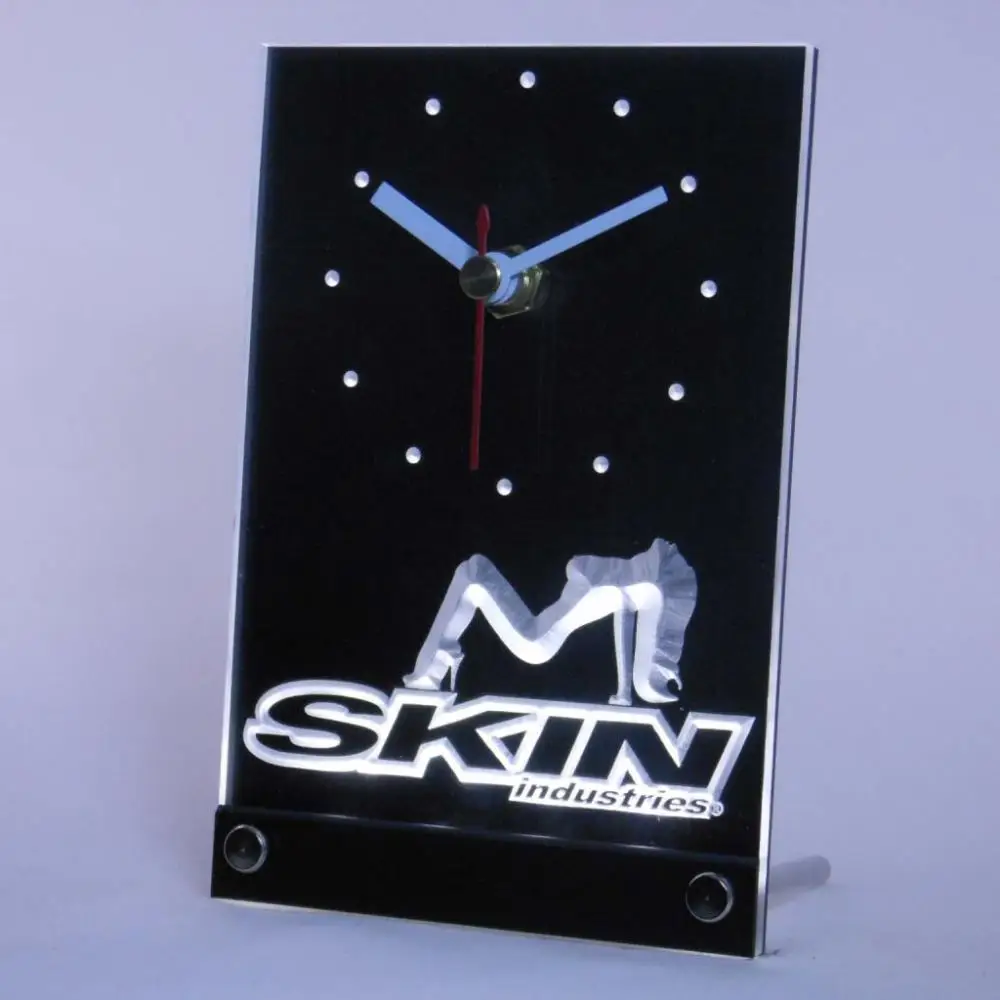 

tnc0208 Skin Industries Table Desk 3D LED Clock