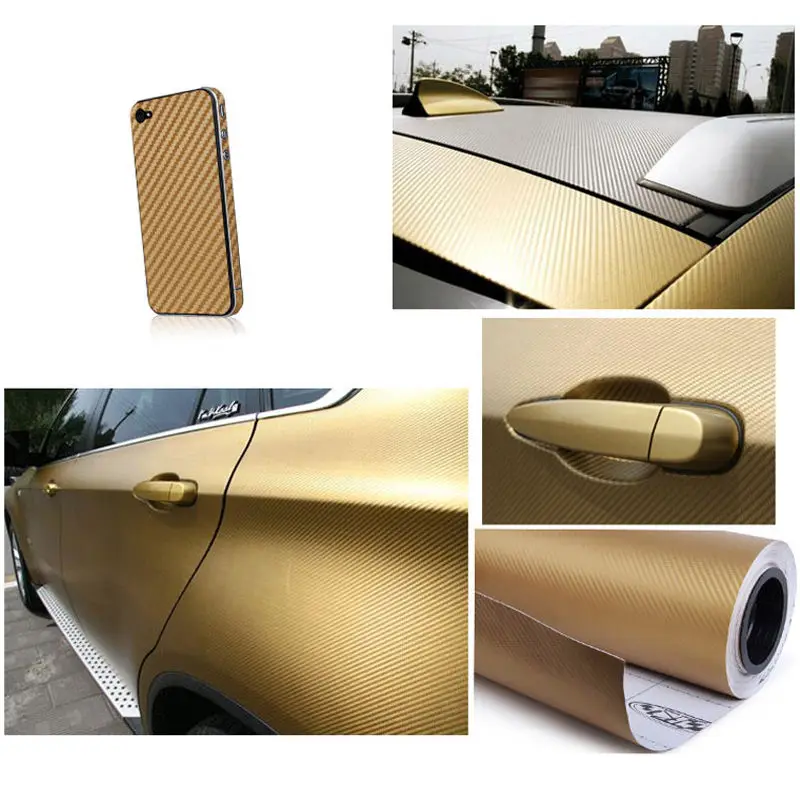 Виниловая 3d пленка из углеродного волокна 30 см х 1 27 м| |