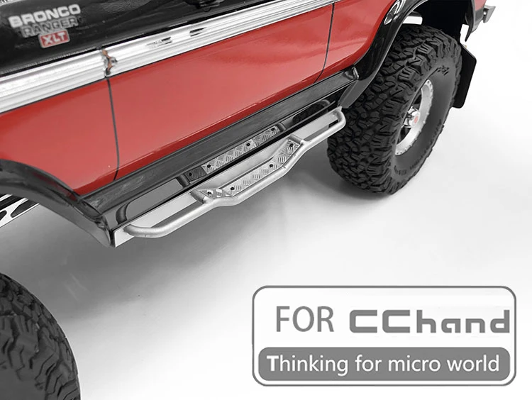 Металлические Боковые слайдеры ранчо для CCHAND Traxxas TRX 4 TRX4 Ford Bronco|Детали и