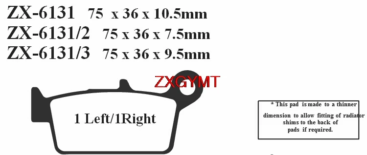 Комплект тормозных колодок для MOTOR UNION JC 125 JC125 2B Deer 1998 1999 Front 99 98 | Автомобили и