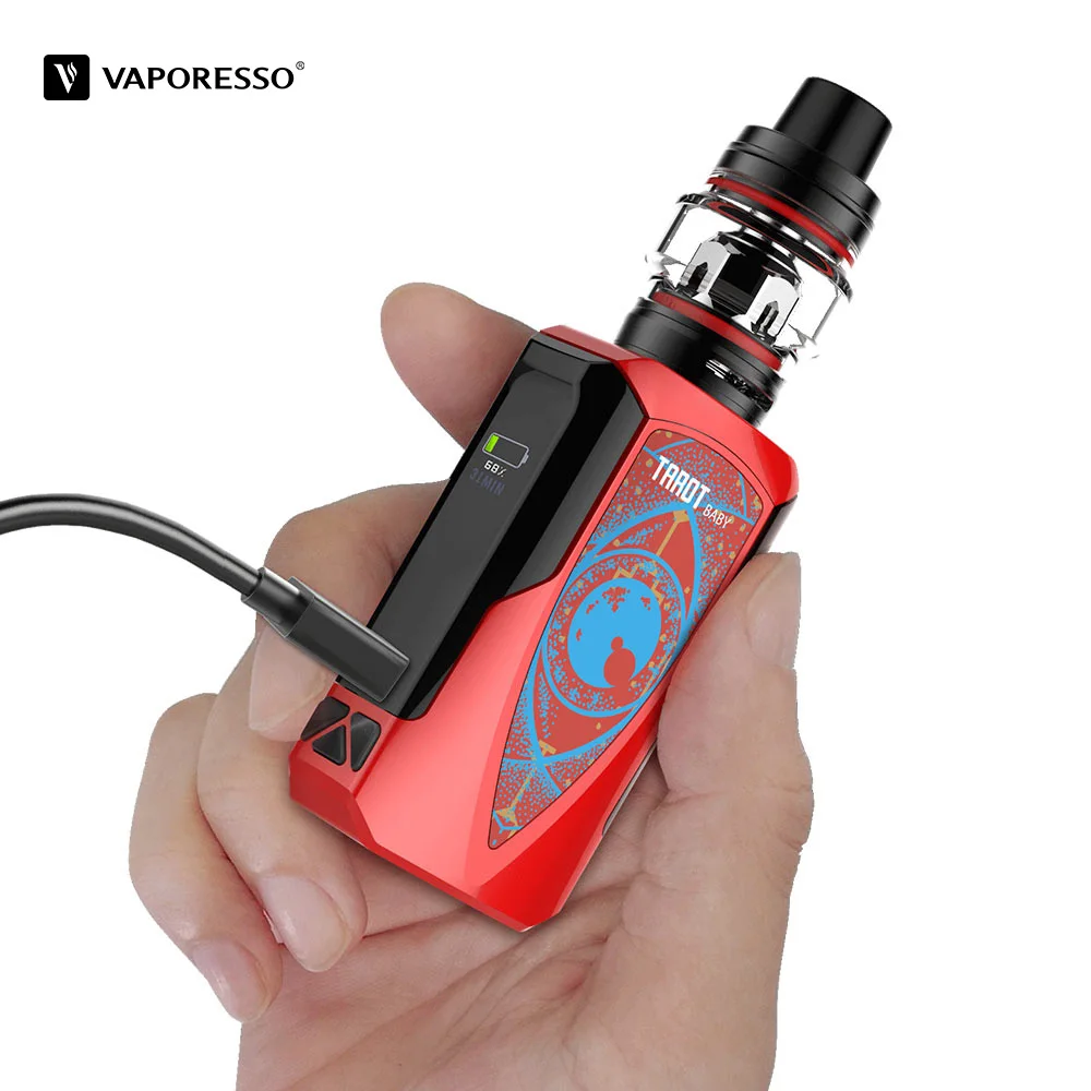 Оригинальная электронная сигарета Vaporesso Tarot для малышей с модом 2500 мАч 4 5 мл NRG SE Tank
