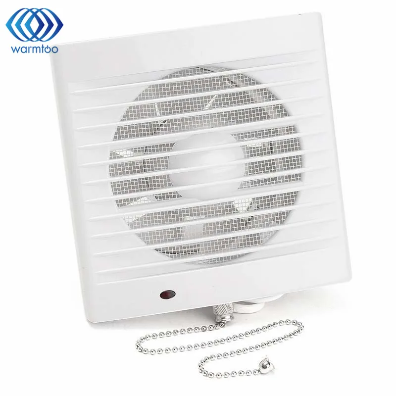 16 Вт 220 В 5 дюймов бытовой бесшумный вытяжной вентилятор для отеля стекло окна