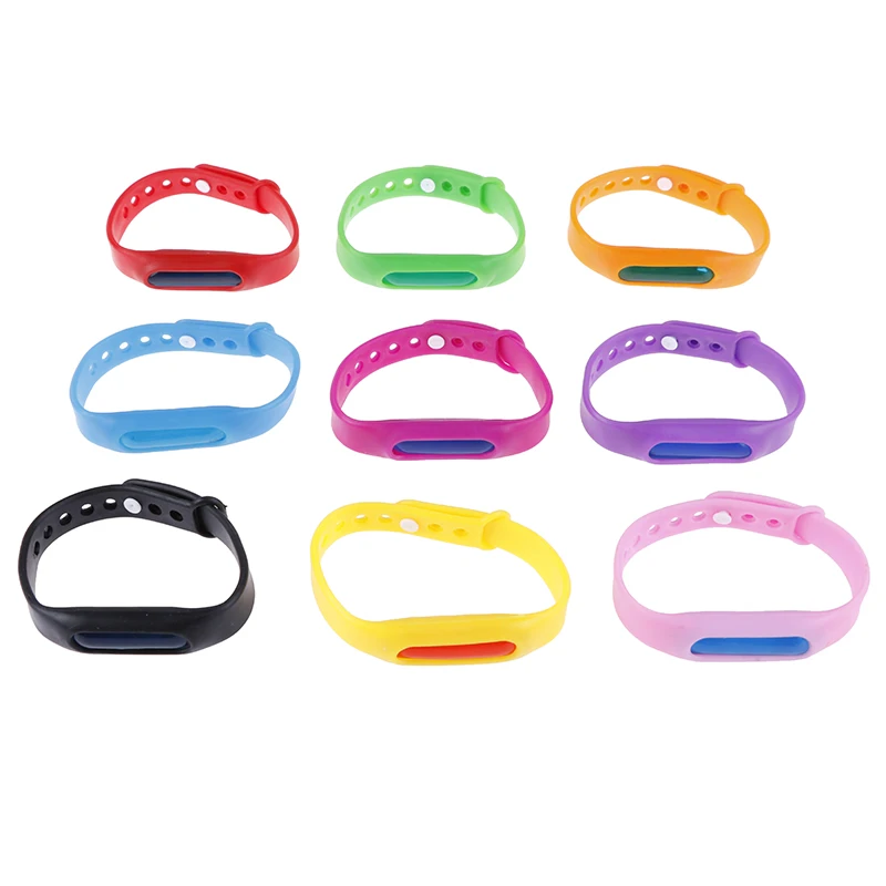 Для детей партия из 5 пар для убивания насекомых комаров убийца Wristband Силикона