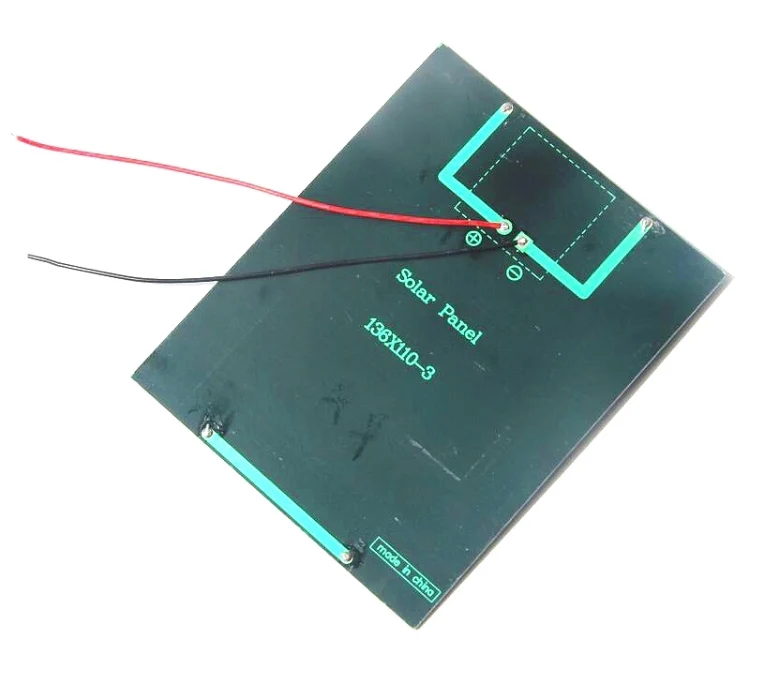 New 2W 6V Epoxy Solar Cell Polycrystalline Panel Module with Cable DIY System Charger For 3.7v Battery 1 | Обустройство дома