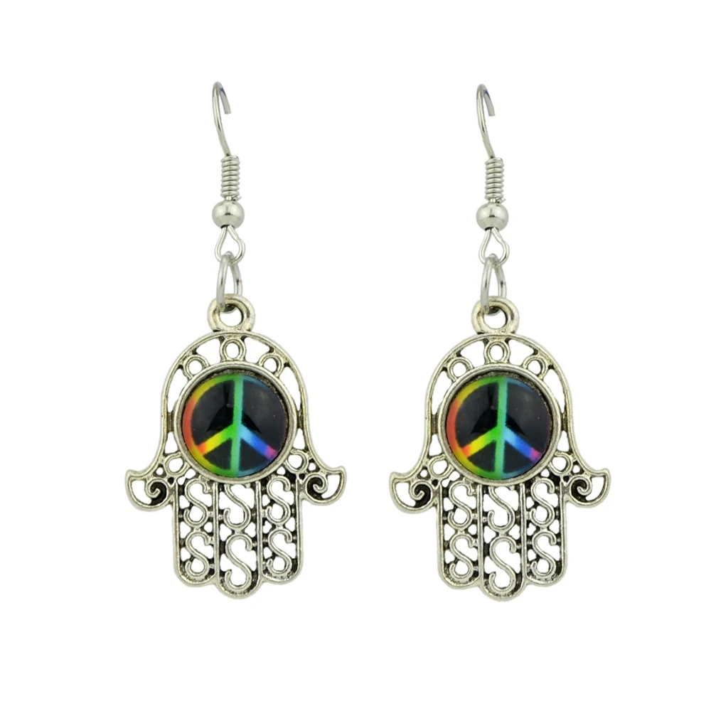 Заявление Bijoux серебро Цвет цепи с ручной Форма кулон Цепочки и ожерелья Висячие