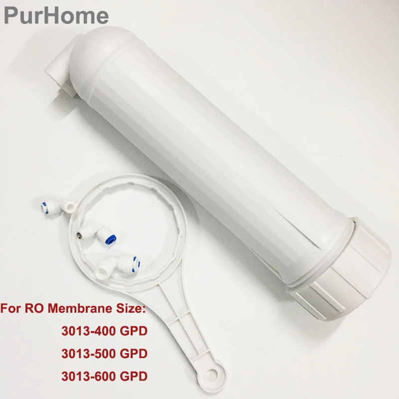 Reverse Osmosis 3013 Housing for RO Membrane 3013-400 gpd/3013-600gpd With All Fittings Water Filter Accessories