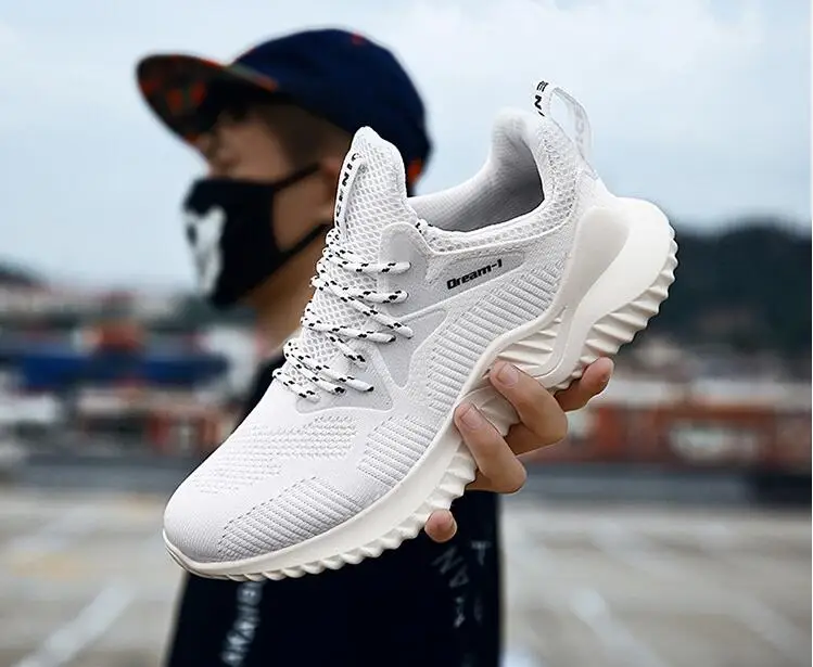 2018 новая весенняя повседневная обувь Большие размеры мужские кроссовки