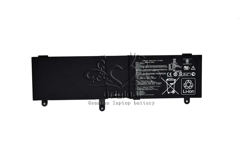JIGU новый оригинальный высококачественный Аккумулятор для ноутбука ASUS C41-N550 N550