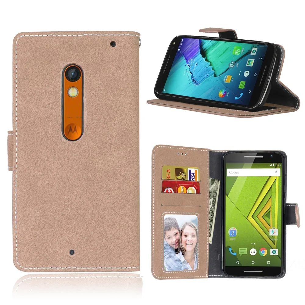 Высококачественный кошелек из искусственной кожи чехол для Motorola Moto X Play/Moto LUX