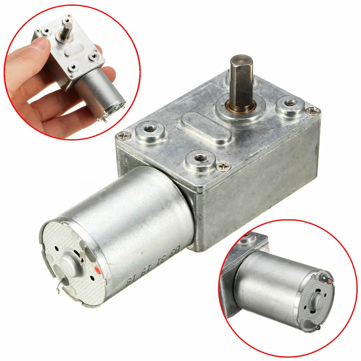 Мотор-редуктор GW370 DC6V 1 об/мин с высоким крутящим моментом | Обустройство дома
