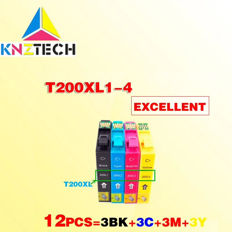 3set T200XL ink cartridge compatible for T200XL XP-100 200 WF-2540 2530 2510 T200