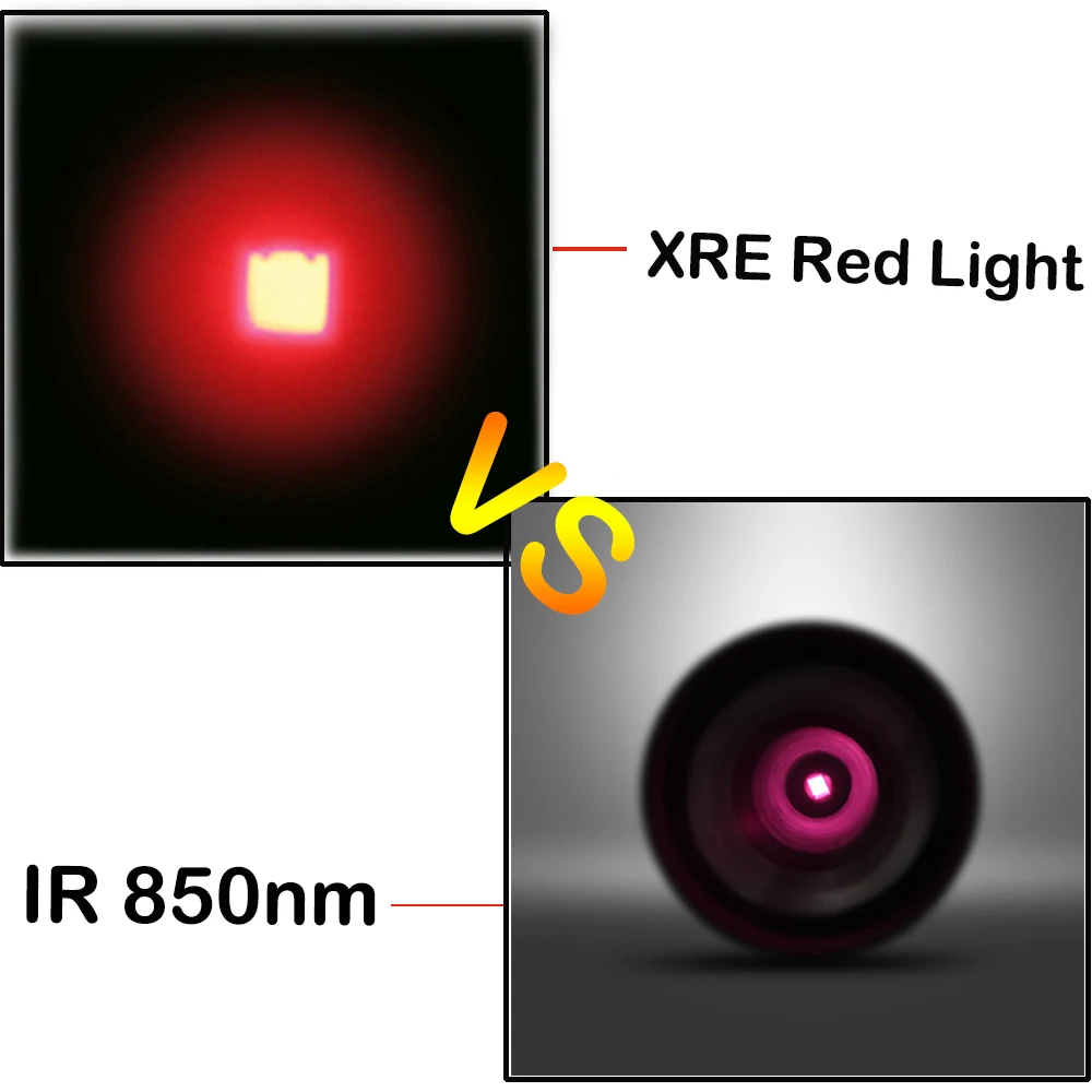 UniqueFire UF T20 4715S IR 850nm светодиодный инфракрасный светильник держатель для лампы 3