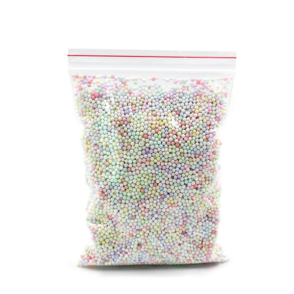 Warm Colorful 12 г дополнение для слизи теплый цвет снег грязь частицы аксессуары крошечные пенопластовые бусины слизи Шары поставки амулеты - Цвет: Warm Colorful