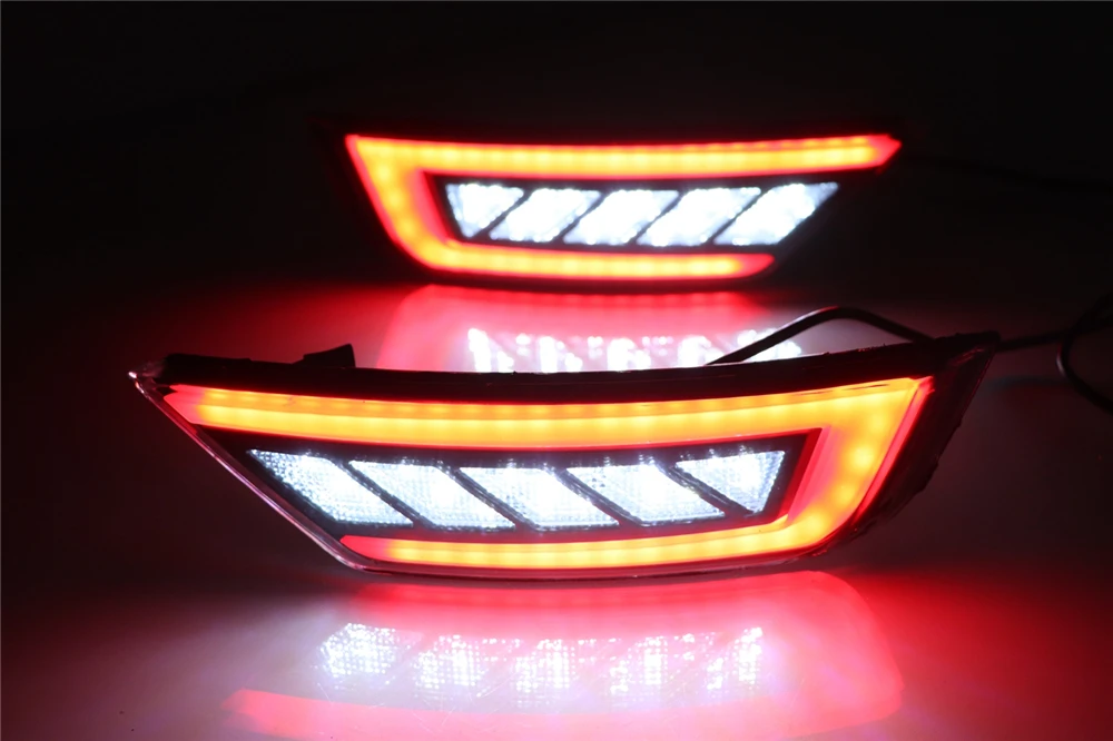 For Ford Escape Kuga 2013 Car Right Rear Bumper Reflector Lights Rear Fog Lamp Assembly