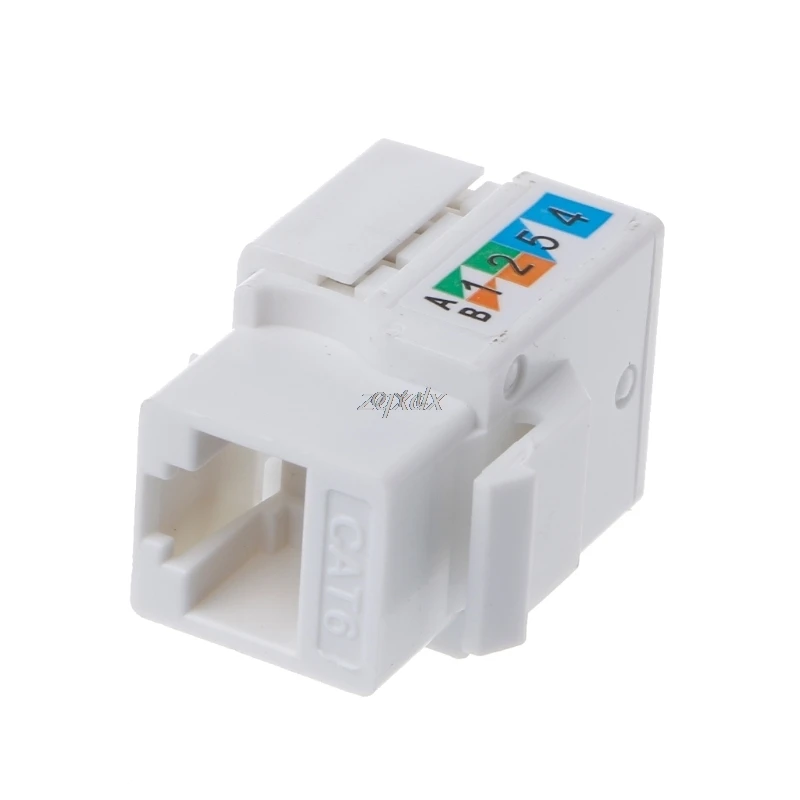 CAT6 сетевой модуль информации гнездо RJ45 разъем адаптера Keystone Jack Z09 Прямая поставка