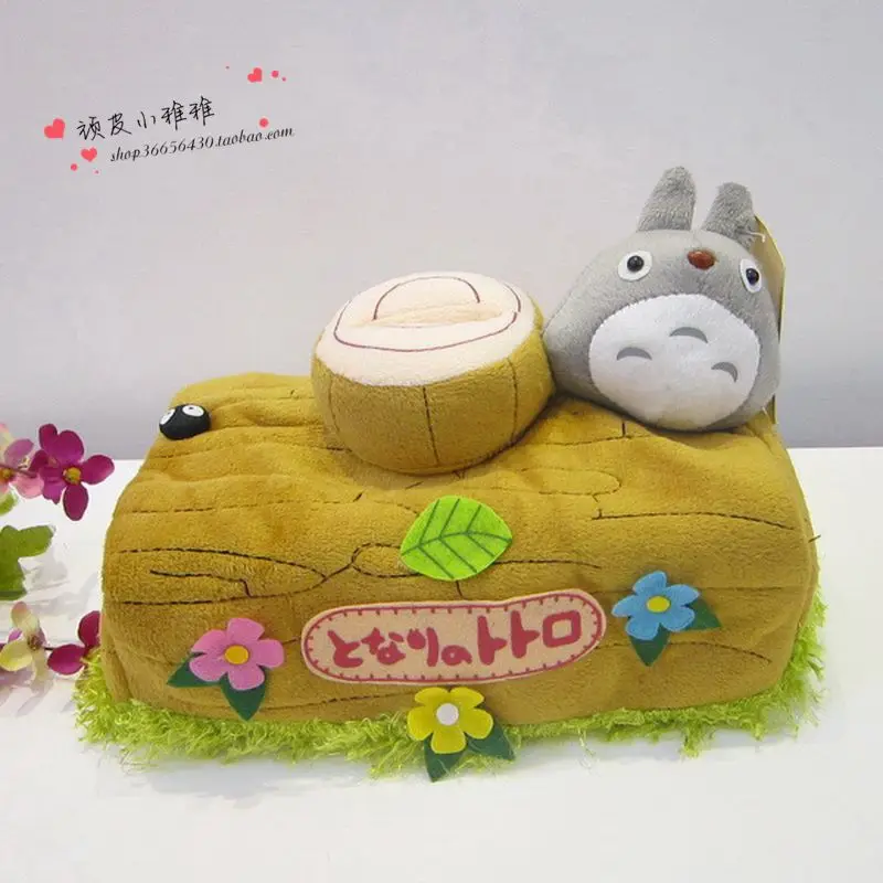 Милый мультяшный держатель для ручек Тоторо коробка бумажных салфеток украшения