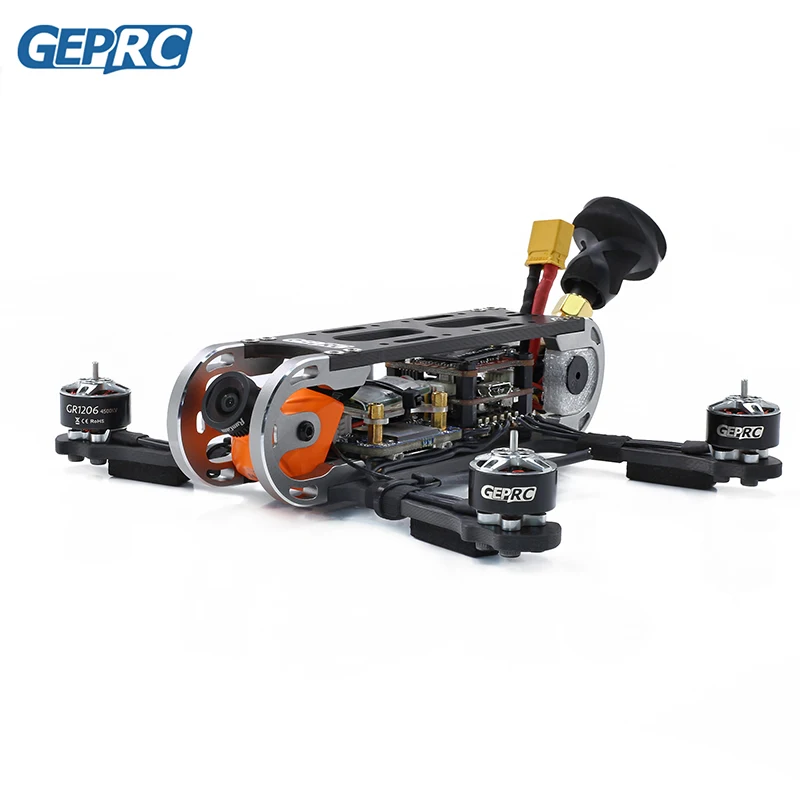 GEPRC GEP-CX3 Cygnet 145 мм Рамка F4 Контроллер полета GEP-VTX58200 RunCam Split Mini 2 1206 4500Kv бесщеточный