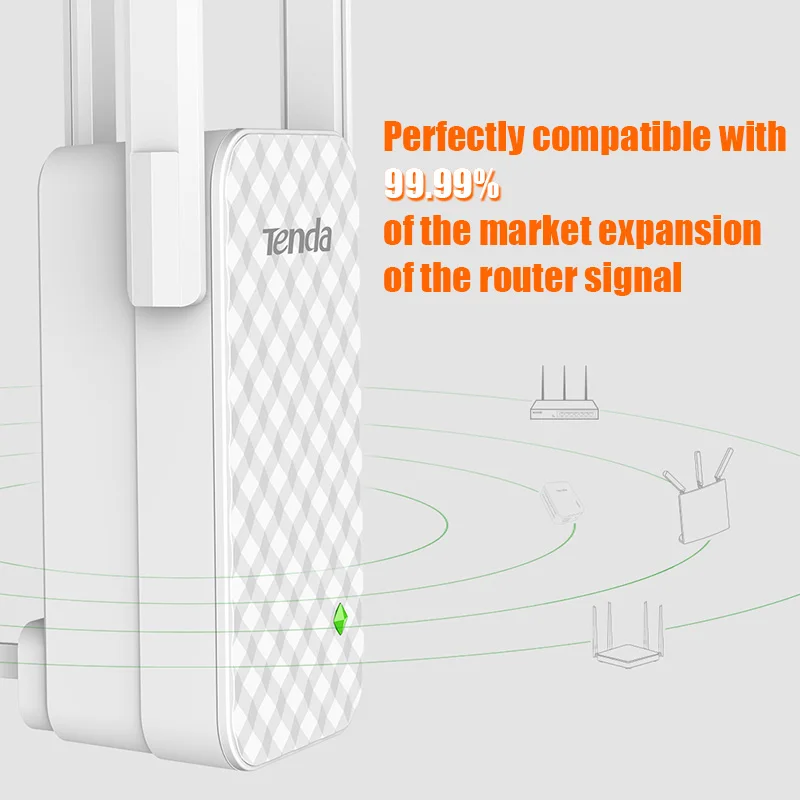 Tenda A12 300 Мбит/с Wi Fi маршрутизатор ретранслятор расширитель диапазона Усилитель